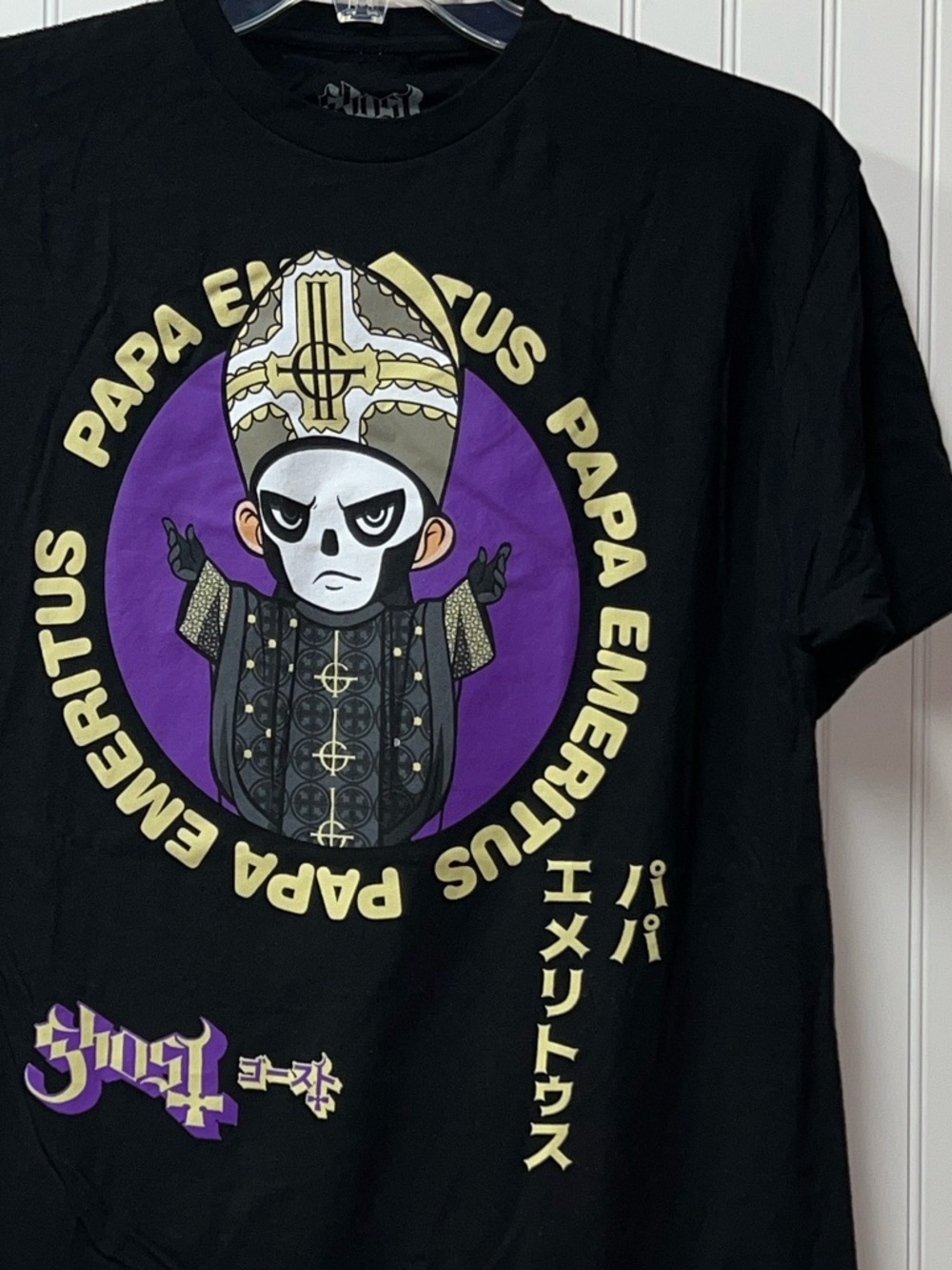Ghost Papa Emeritus Band Shirt XL New NWOT